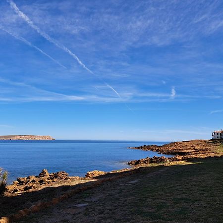 Ferienwohnung Casa Con Jardin ,Vistas Al Mar Y Atardecer En Playas De Fornells Es Mercadal Exterior foto