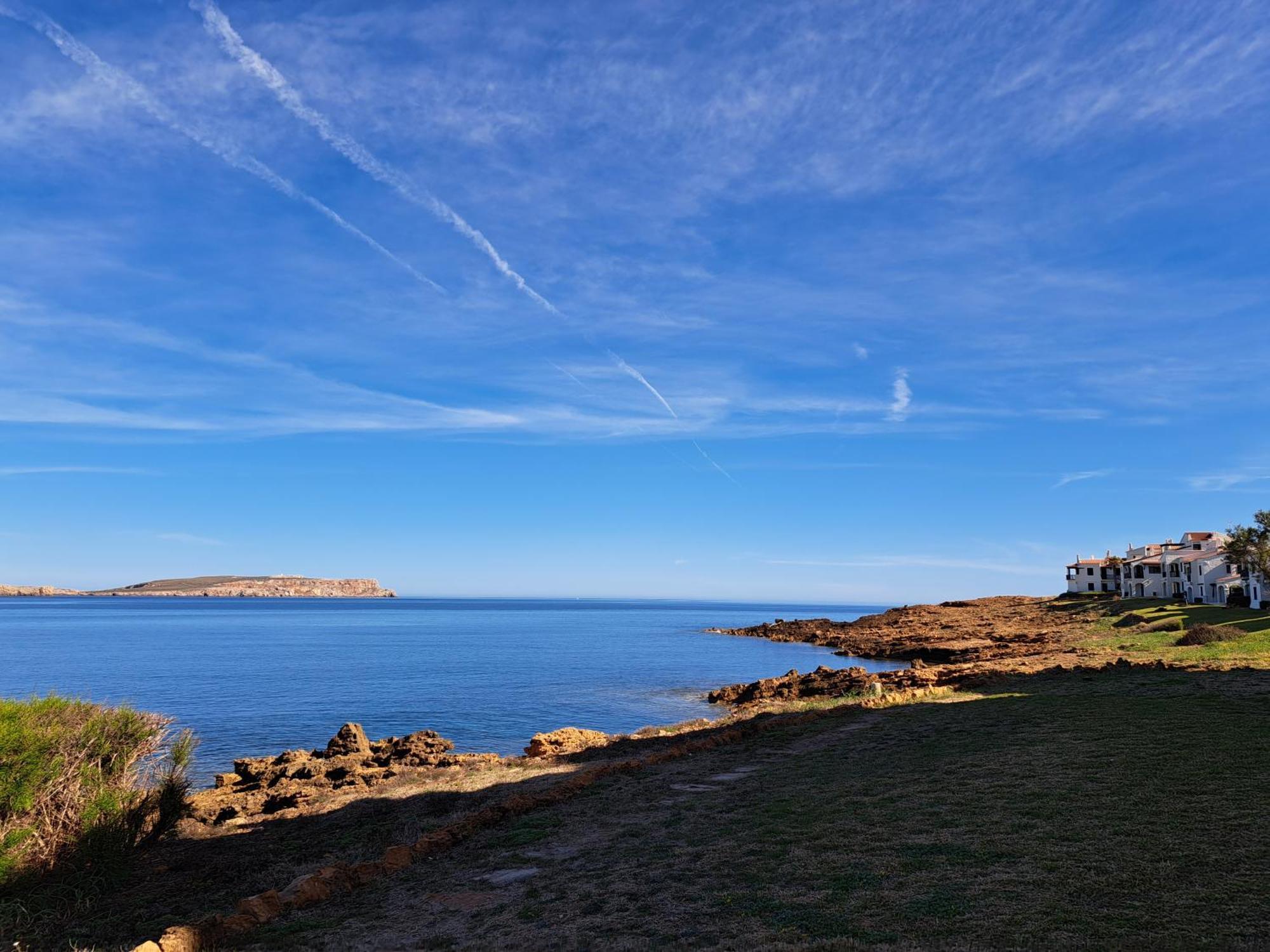 Ferienwohnung Casa Con Jardin ,Vistas Al Mar Y Atardecer En Playas De Fornells Es Mercadal Exterior foto