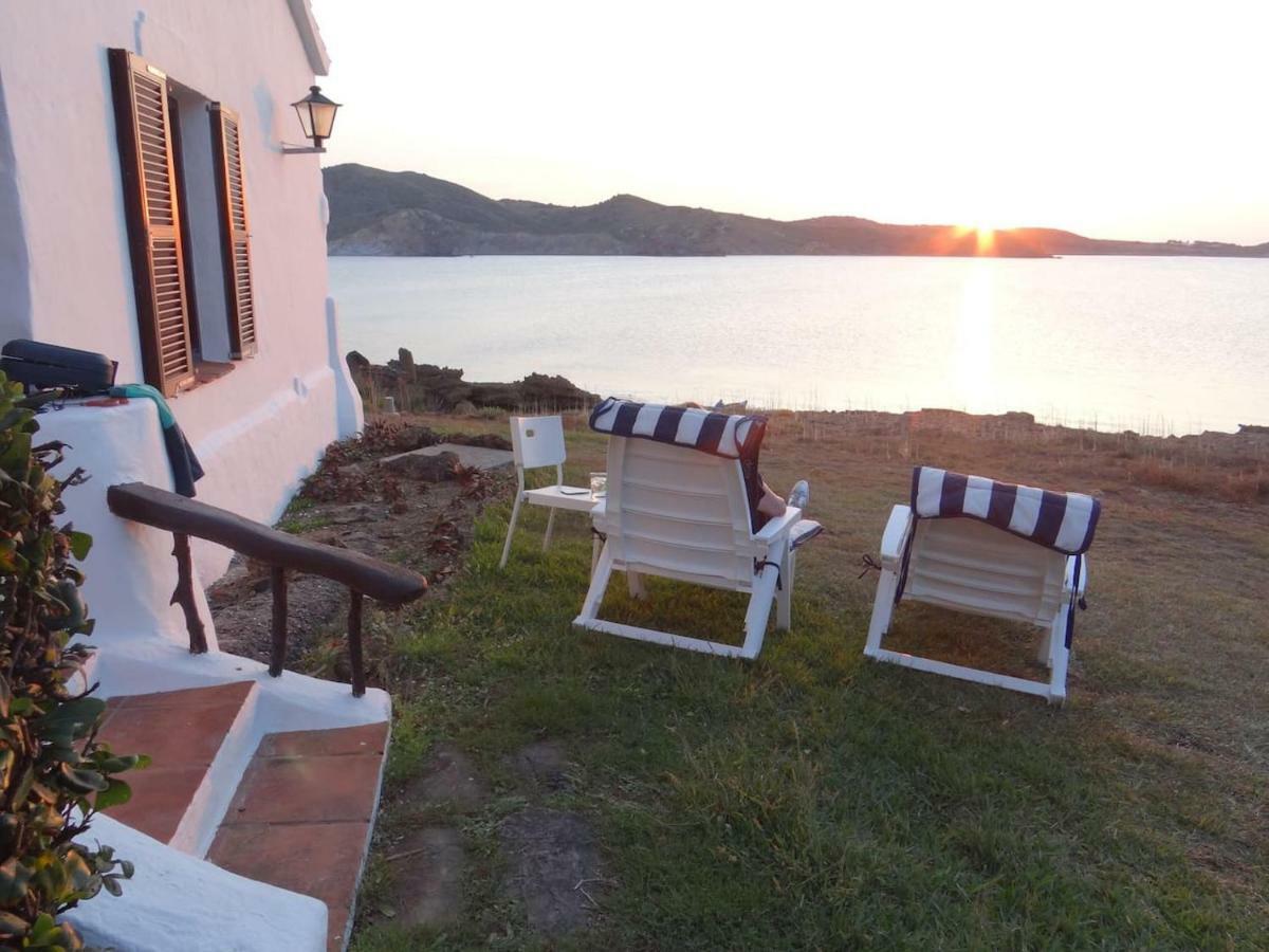 Ferienwohnung Casa Con Jardin ,Vistas Al Mar Y Atardecer En Playas De Fornells Es Mercadal Exterior foto